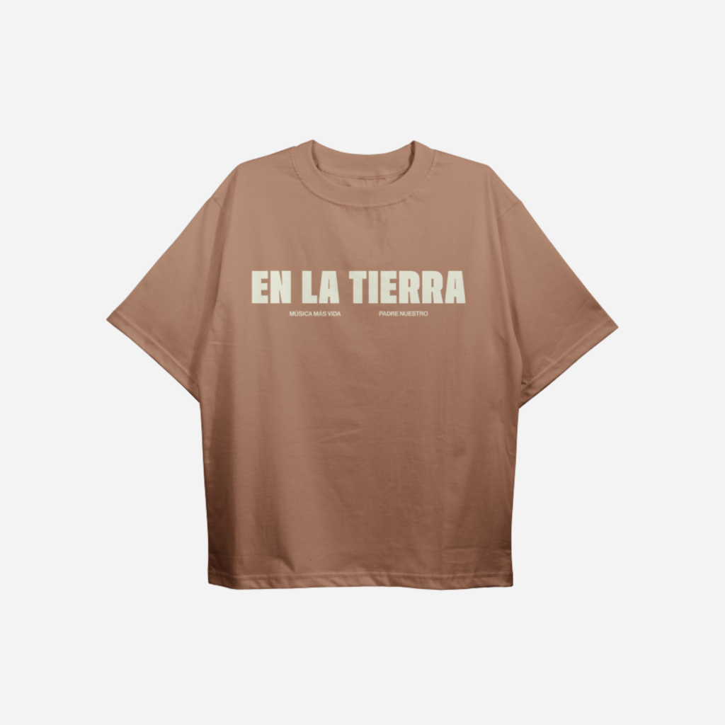 Playera En la tierra, como en el cielo MMV